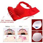 Embroidery Wireless Full Busted Anti Sagging Bras