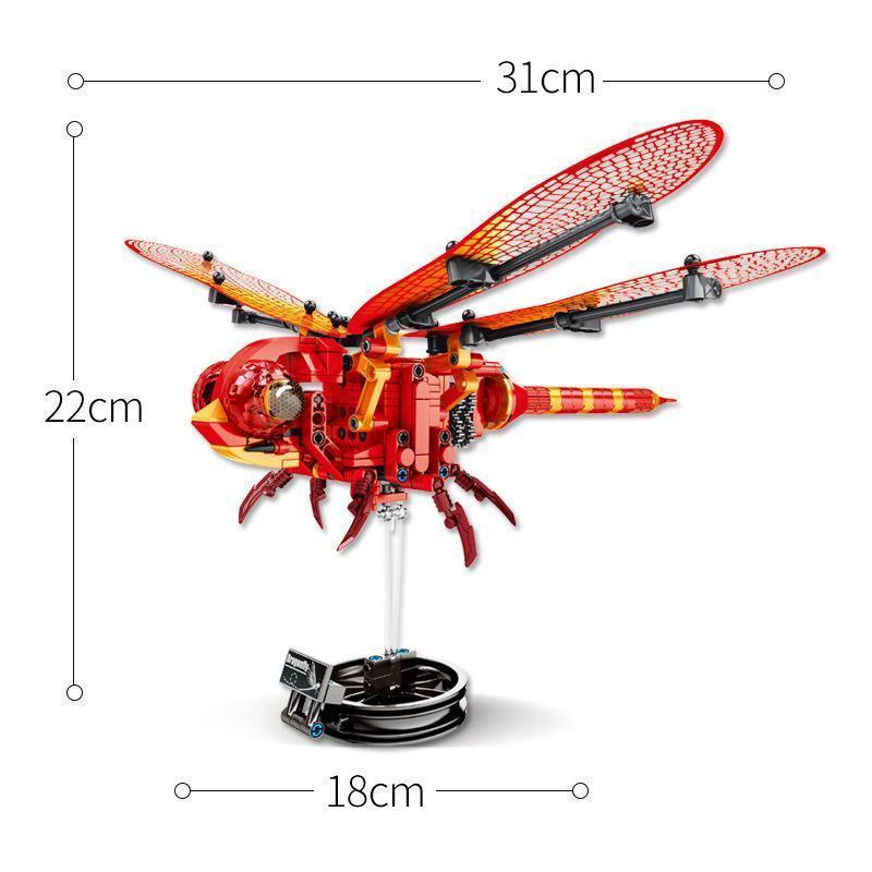 Simulated Insect Building Block Toys