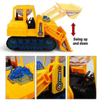 Simulated Electric Bulldozer Excavator