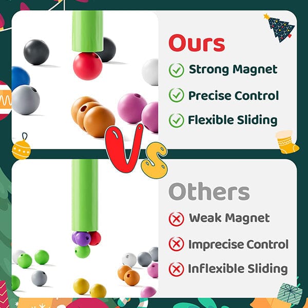 Magnetic Color and Number Maze