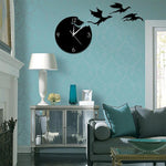 Dragon Flight Wall Clock