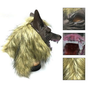 Wolf Head Mask and Claws