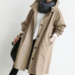 Temperament Waist Long Sleeve Coat