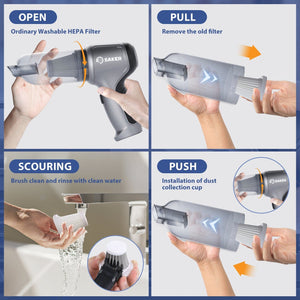 Mini Handheld Cordless Vacuum Cleaner