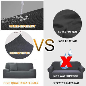 Waterproof Universal Elastic Sofa Cover - 8 Colors