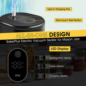 Electric Vacuum Sealer For Mason Jars Christmas