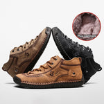 Outdoor Men Plus Velvet Boots Hiking Shoes