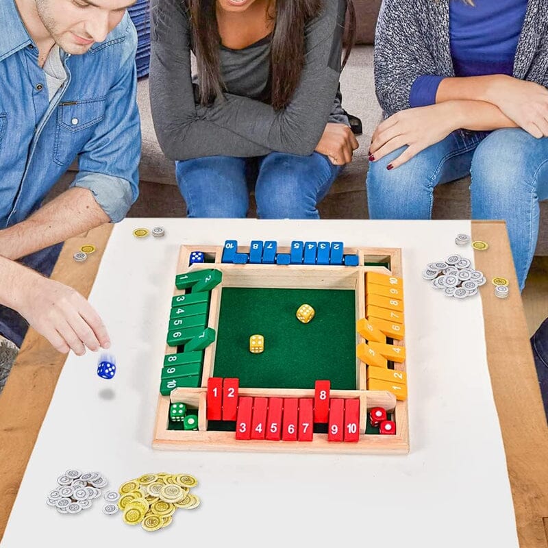 Fun Table Math Game for Adults & Kids