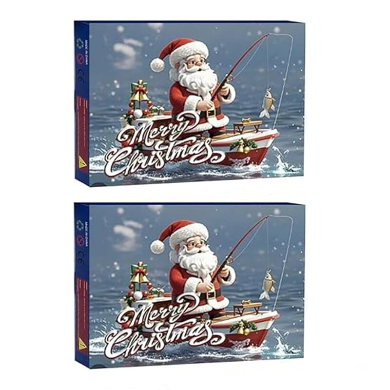 Presale>>24 Days Christmas Countdown Fish Tackle Set