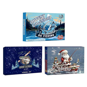 Presale>>24 Days Christmas Countdown Fish Tackle Set