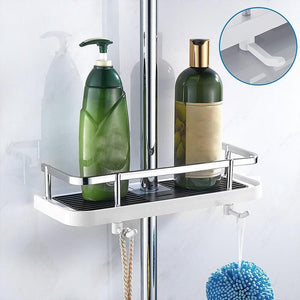 🚿Bathroom Pole Shower Storage Rack Holder