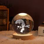 Glowing Crystal Ball Night Light