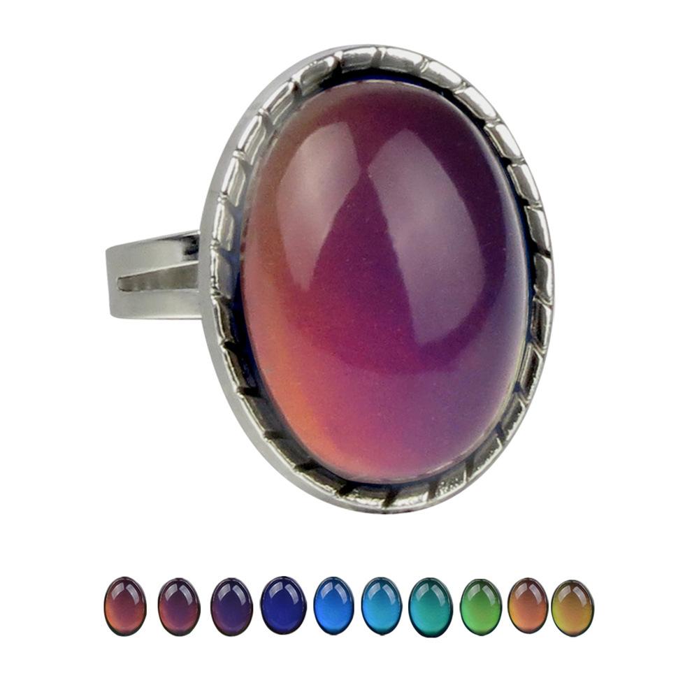 Emotion Feeling Change Color Ring