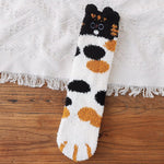 Cat Paw Fuzzy Socks