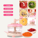 Multifunctional Manual Food Processor Chopper