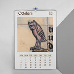 🦉Weird Medieval Owl Calendar 2024📅