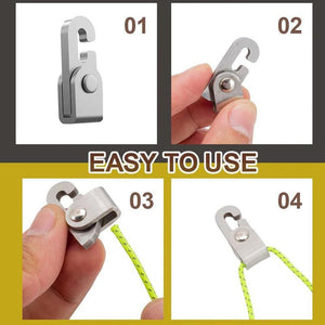 Tent Automatic Lock Hook (4pcs/pack)