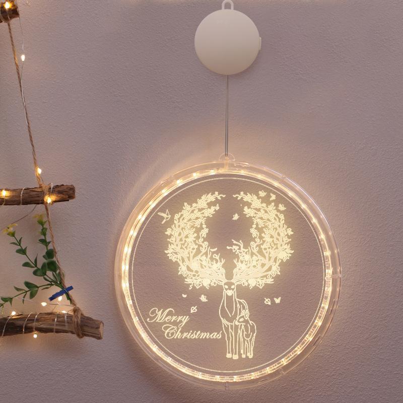 3D Christmas Hanging Lamp