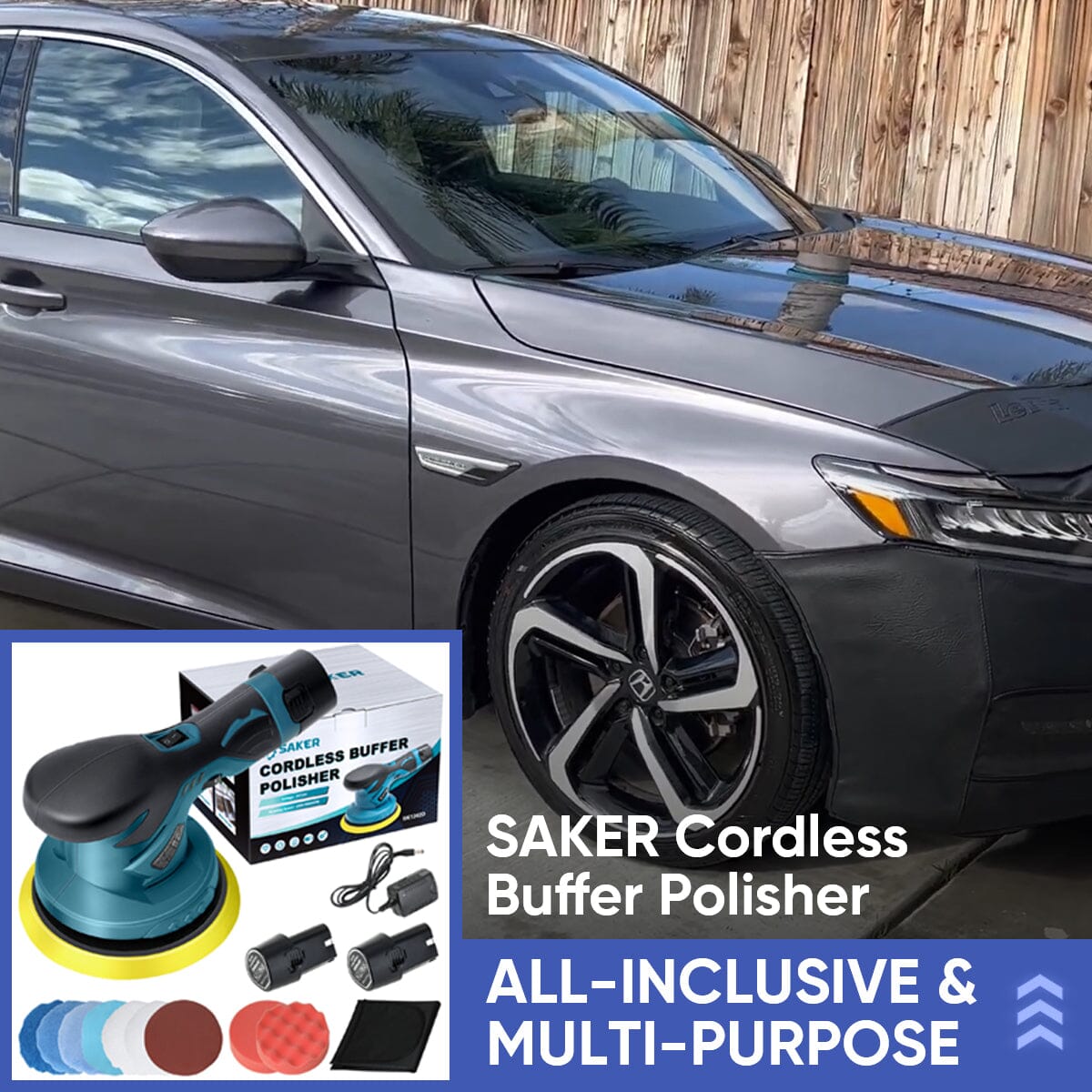 Cordless Polishing Machine Kit for Car Detailing-fast shipping⚡️