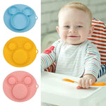 Baby Silicone Plate Kids Bowl