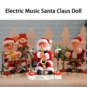 Santa Claus Band Christmas Electronic Music Toy