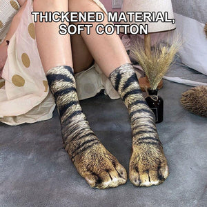 3D Print Novelty Animal Paw Socks