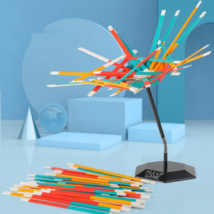 Stick Stack Game Multicolor 36 Pieces Desk Balancing Toys for Kids