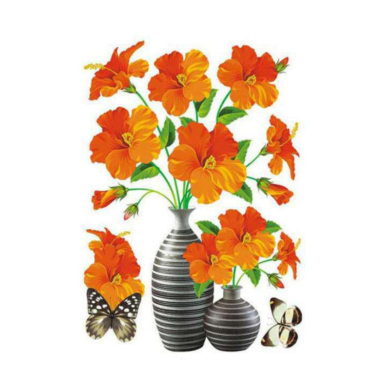 3D Vase Sticker