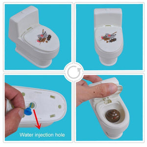 Prank Toy Screaming Spout Toilet