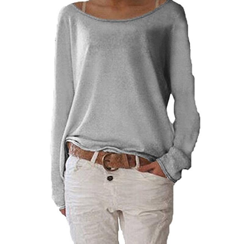 Loose Pullover Casual Tops