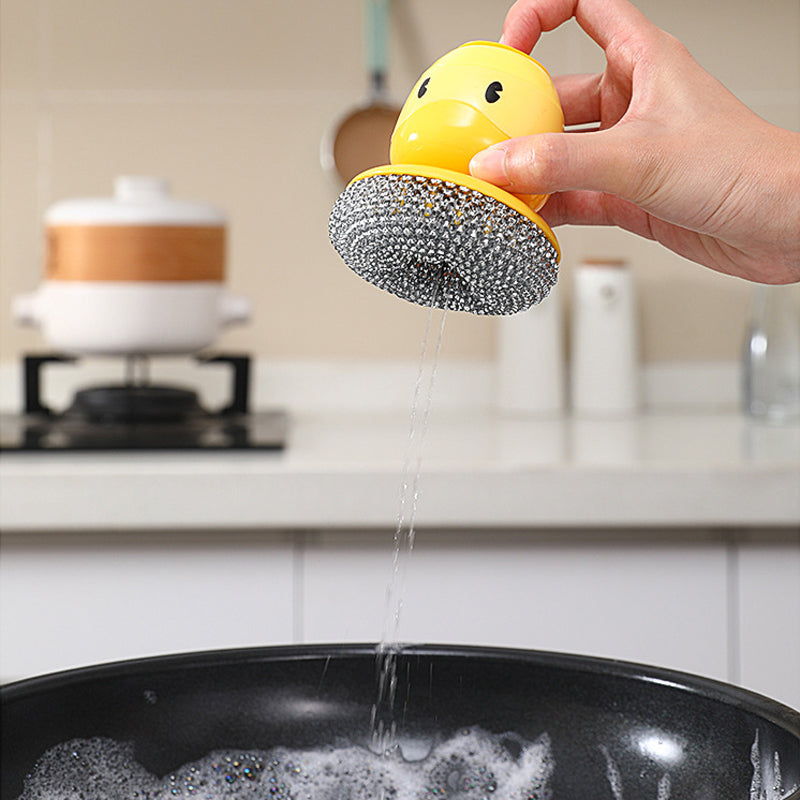 Cute Ducky Washing Dish Brush