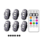 8 Colors Wireless Led Lights with Remote