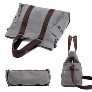 Large Capacity Canvas Handbag Shoulder Bag