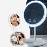 3 In 1 LED Makeup Mirror with Fan