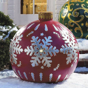 Outdoor Christmas inflatable Decorated Ball