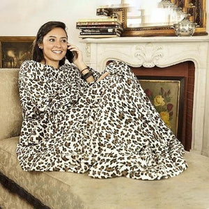 Full Body Snuggle Blanket With Sleeves