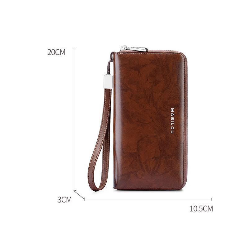 Unisex RFID Long Wallet