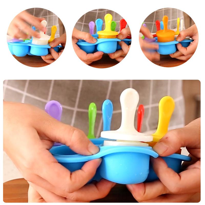 Mini Silicone Popsicle Mold Set