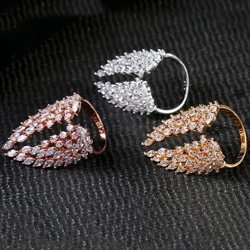 Elegant Angel Wings Rings for Women