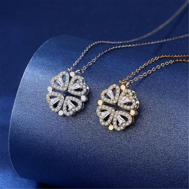 Hollow Four-Leaf Clover Necklace