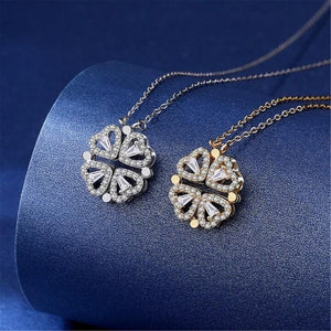 Hollow Four-Leaf Clover Necklace