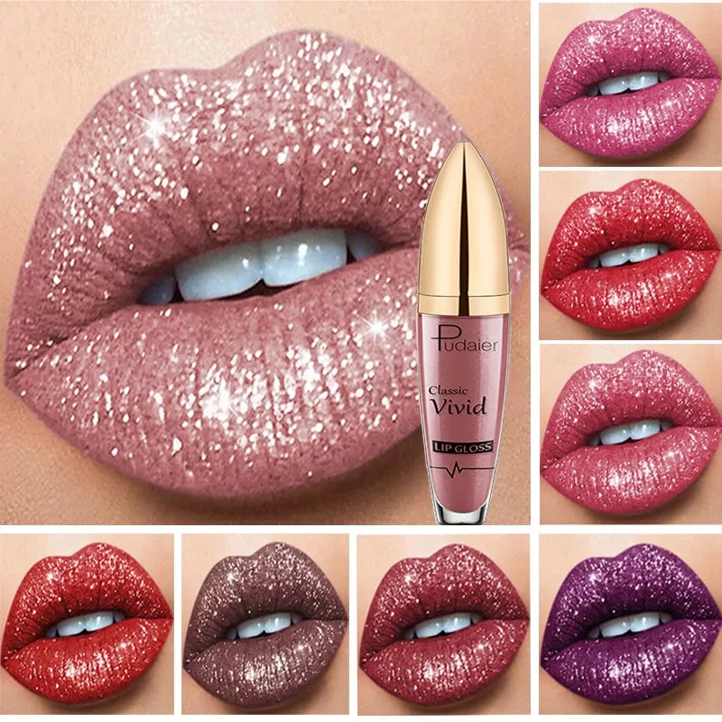 18 Color Diamond Shiny Long Lasting Lipstick