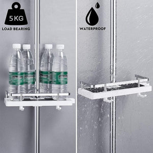 🚿Bathroom Pole Shower Storage Rack Holder