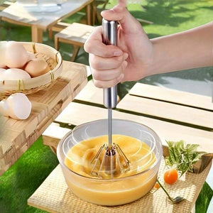 🥚Stainless Steel Semi-Automatic Whisk