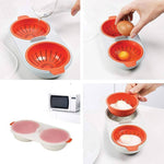 🥚Portable egg cooker for microwave🤩