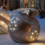 Outdoor Christmas inflatable Decorated Ball