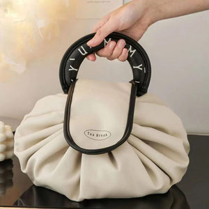 Lazy Drawstring Makeup Fashion Handbag