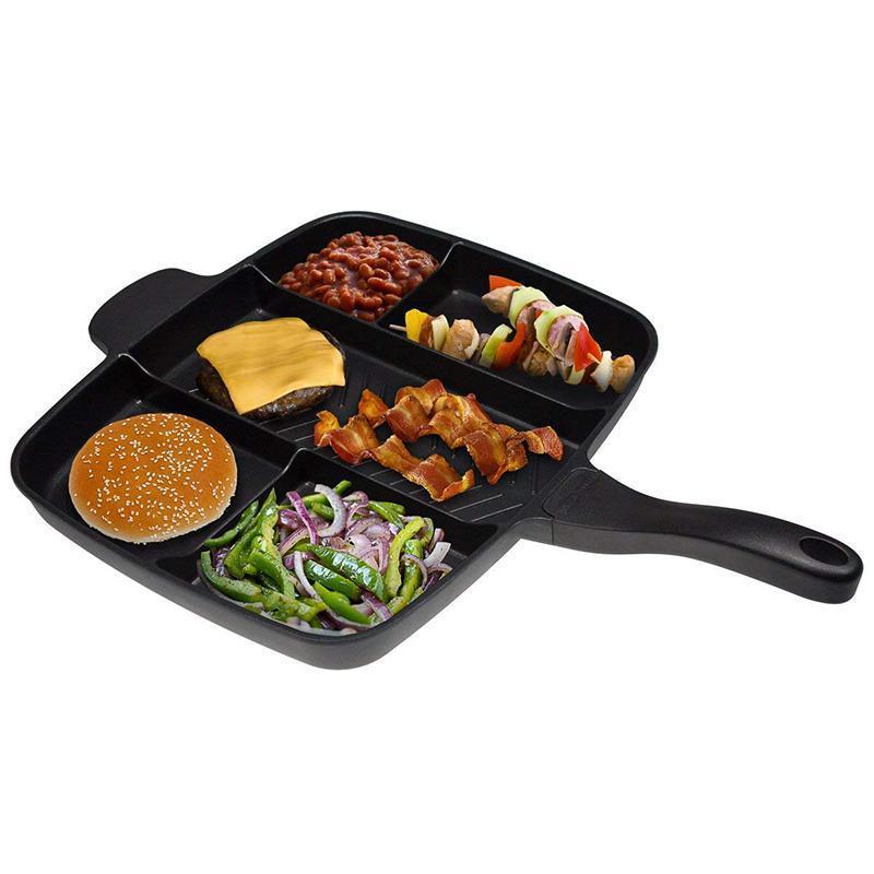 Non-Stick Divided Meal Skillet