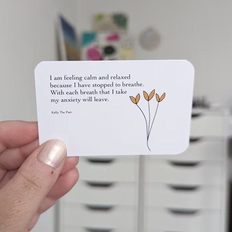 Anxiety Affirmations Card Pack