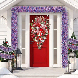 Candy Cane Wreath - Christmas Decoration